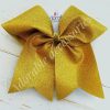 gold glitter cheerbow Handmade ampampamp High Quality School Hair Accessories Available in Clips Hairties Headbands Bunwraps and More Wholesale ampampampamp Fundraising Prices available to schools pampampampampc and organisations