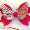 hpink wings Handmade ampampamp High Quality School Hair Accessories Available in Clips Hairties Headbands Bunwraps and More Wholesale ampampampamp Fundraising Prices available to schools pampampampampc and organisations