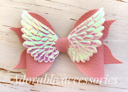 lpink wings Handmade ampampamp High Quality School Hair Accessories Available in Clips Hairties Headbands Bunwraps and More Wholesale ampampampamp Fundraising Prices available to schools pampampampampc and organisations