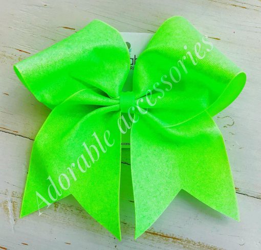 neon green glitter cheerbow Handmade ampampamp High Quality School Hair Accessories Available in Clips Hairties Headbands Bunwraps and More Wholesale ampampampamp Fundraising Prices available to schools pampampampampc and organisations