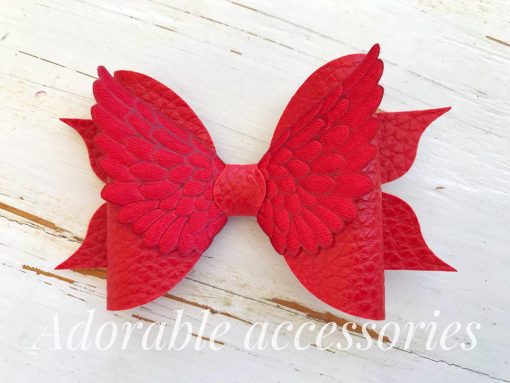 red wings Handmade ampampamp High Quality School Hair Accessories Available in Clips Hairties Headbands Bunwraps and More Wholesale ampampampamp Fundraising Prices available to schools pampampampampc and organisations