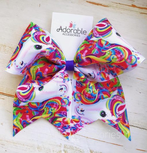 unicorn rainbow Handmade ampampamp High Quality School Hair Accessories Available in Clips Hairties Headbands Bunwraps and More Wholesale ampampampamp Fundraising Prices available to schools pampampampampc and organisations