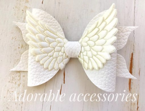 white angel Handmade ampampamp High Quality School Hair Accessories Available in Clips Hairties Headbands Bunwraps and More Wholesale ampampampamp Fundraising Prices available to schools pampampampampc and organisations
