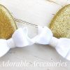 bunny ears set gold Handmade ampampamp High Quality School Hair Accessories Available in Clips Hairties Headbands Bunwraps and More Wholesale ampampampamp Fundraising Prices available to schools pampampampampc and organisations