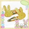 bunny head gold Handmade ampampamp High Quality School Hair Accessories Available in Clips Hairties Headbands Bunwraps and More Wholesale ampampampamp Fundraising Prices available to schools pampampampampc and organisations