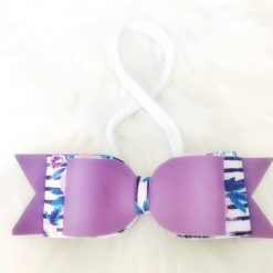 purple quad Handmade ampampamp High Quality School Hair Accessories Available in Clips Hairties Headbands Bunwraps and More Wholesale ampampampamp Fundraising Prices available to schools pampampampampc and organisations