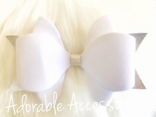 white franchi Handmade ampampamp High Quality School Hair Accessories Available in Clips Hairties Headbands Bunwraps and More Wholesale ampampampamp Fundraising Prices available to schools pampampampampc and organisations