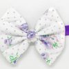 purple floral Handmade ampampamp High Quality School Hair Accessories Available in Clips Hairties Headbands Bunwraps and More Wholesale ampampampamp Fundraising Prices available to schools pampampampampc and organisations