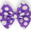 purple spot Handmade ampampamp High Quality School Hair Accessories Available in Clips Hairties Headbands Bunwraps and More Wholesale ampampampamp Fundraising Prices available to schools pampampampampc and organisations