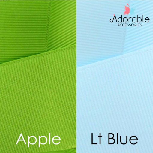 Apple Green & Light Blue Hair Accessories