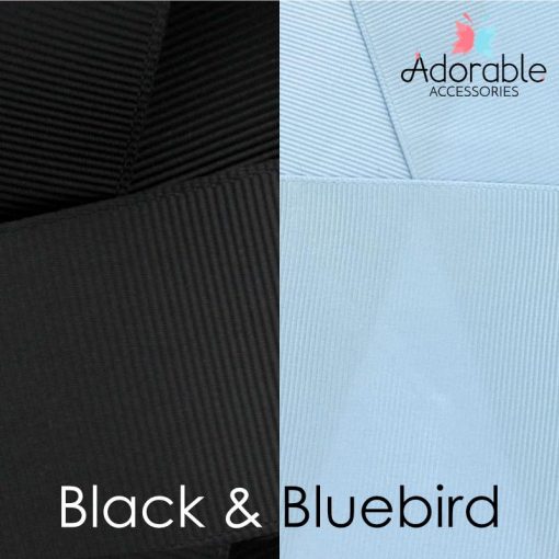 Black & Bluebird Hair Accessories