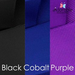 Cobalt Blue, Purple & Black Hair Accessories
