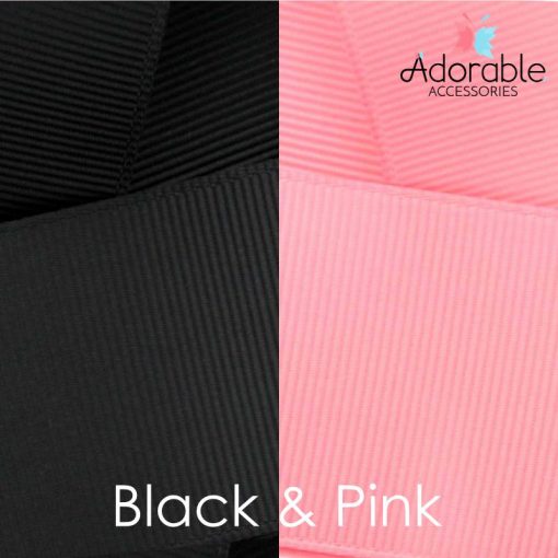 Black & Pink Hair Accessories