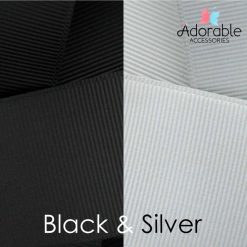 Black & Silver Hair Accessories