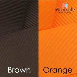 Orange & Brown Hair Accessories