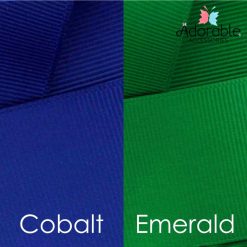 Cobalt Blue & Emerald Green Hair Accessories