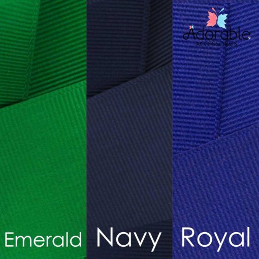 Navy, Royal & Emerald Green Hair Accessories