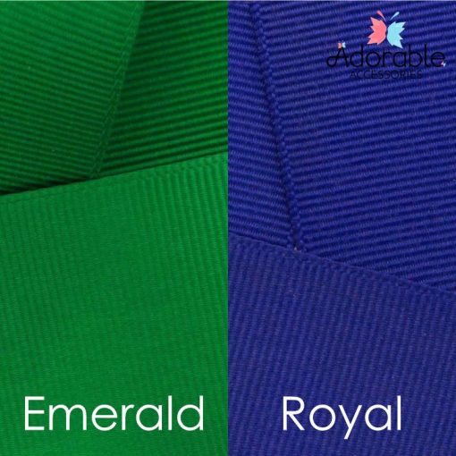 Emerald Green & Royal Hair Accessories