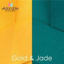 Gold & Jade Hair Accessories