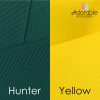 Yellow & Hunter Green Hair Accessories