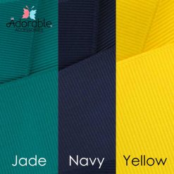 Jade, Navy & Yellow Hair Accessories