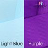 Purple & Light Blue Hair Accessories