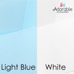 Light Blue & White Hair Accessories