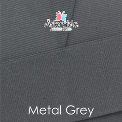 Metal Grey Handmade ampampamp High Quality School Hair Accessories Available in Clips Hairties Headbands Bunwraps and More Wholesale ampampampamp Fundraising Prices available to schools pampampampampc and organisations