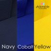 Navy, Cobalt Blue & Yellow Hair Accessories