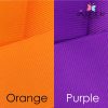 Orange & Purple Hair Accessories