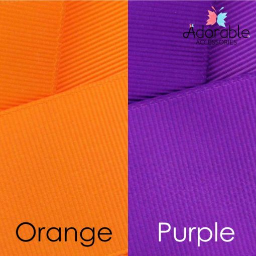 Orange & Purple Hair Accessories