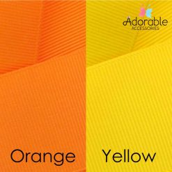 Orange & Yellow Hair Accessories