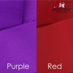 Purple & Red Hair Accessories