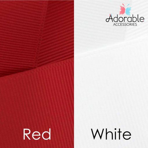 Red & White Hair Accessories