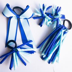 Light Blue Royal Handmade ampampamp High Quality School Hair Accessories Available in Clips Hairties Headbands Bunwraps and More Wholesale ampampampamp Fundraising Prices available to schools pampampampampc and organisations